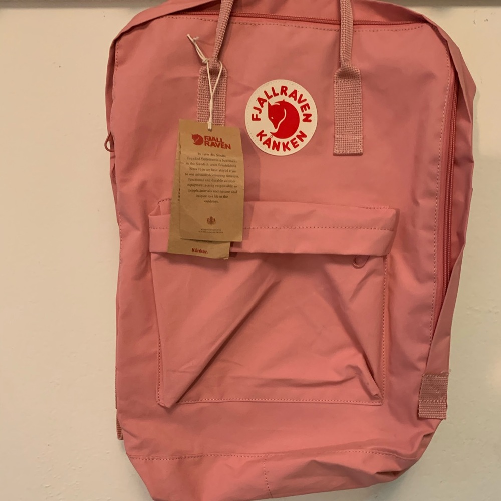 Fjallraven pink backpack minor flaw